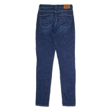LEVI'S 721 High Rise Womens Jeans Blue Regular Skinny Stone Wash W27 L32