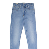 LEVI'S 721 High Rise Womens Jeans Blue Regular Skinny Stone Wash W27 L30