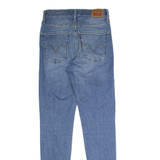 LEVI'S Mile High Super Womens Jeans Blue Regular Skinny Stone Wash W26 L28