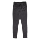 LEVI'S Mile High Super Womens Jeans Black Regular Skinny W29 L28