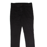 LEVI'S Womens Jeans Black Regular Skinny W28 L32