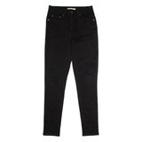 LEVI'S 721 High Rise Womens Jeans Black Regular Skinny W28 L30