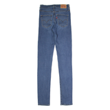 LEVI'S Womens Jeans Blue Slim Skinny Stone Wash W25 L32