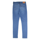 LEVI'S Womens Jeans Blue Regular Skinny Stone Wash W27 L30