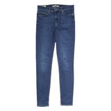 LEVI'S 310 Shaping Super Womens Jeans Blue Regular Skinny Stone Wash W28 L30