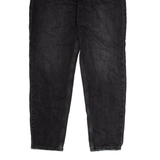 LEVI'S Womens Jeans Black Regular Mom Charcoal Wash W28 L28