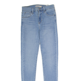 LEVI'S 720 High Rise Super Womens Jeans Blue Regular Skinny W26 L30