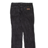 WRANGLER 36 MWZ Mens Jeans Black Slim Straight W32 L34