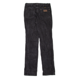WRANGLER 36 MWZ Mens Jeans Black Slim Straight W32 L34