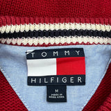 Tommy Hilfiger Sweater - Medium Red Cotton