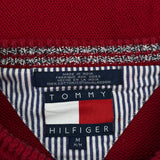 Tommy Hilfiger Sweater - Medium Red Cotton
