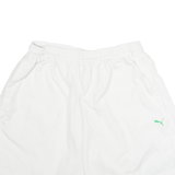 PUMA Mens Sports Shorts White L W26