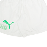 PUMA Mens Sports Shorts White L W26