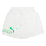 PUMA Mens Sports Shorts White L W26
