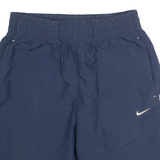 NIKE Mens Sports Shorts Blue S W26
