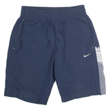 NIKE Mens Sports Shorts Blue S W26