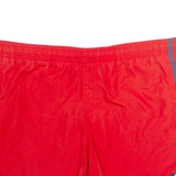 ADIDAS Mens Swimming Shorts Red M W36