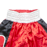 WPT Martial Arts Wales Mens Sports Shorts Red Crazy Pattern S W20