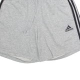 ADIDAS Mens Casual Shorts Grey M W30