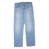 LEVI'S 751 Jeans Mens Blue Regular Straight Stone Wash W32 L30