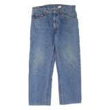 LEVI'S 505 Jeans Mens Blue Regular Straight W32 L25