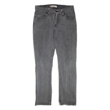 LEVI'S 511 Jeans Womens Grey Slim Straight W32 L32