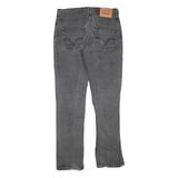LEVI'S 511 Jeans Womens Grey Slim Straight W32 L32