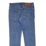 LEVI'S 511 BIG E Jeans Womens Blue Slim Straight W30 L30