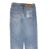 GENERAL COMPANY Mens Jeans Blue Regular Straight W34 L32