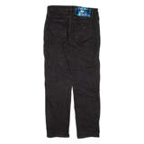 EMPORIO ARMANI Womens Jeans Black Regular Straight W29 L29