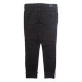 TOMMY HILFIGER Womens Jeans Black Slim Tapered W30 L25