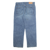 NAUTICA Mens Jeans Blue Regular Skinny Stone Wash W34 L30