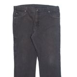 DICKIES Mens Jeans Grey Regular Straight W40 L32