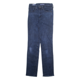 LEVI'S 724 Big E Womens Jeans Blue Slim Skinny W28 L32