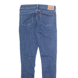 LEVI'S 711 Womens Jeans Blue Slim Skinny Stone Wash W26 L32