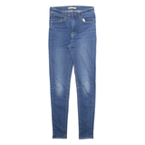 LEVI'S Womens Jeans Blue Slim Skinny Stone Wash W28 L32