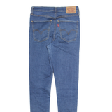LEVI'S Womens Jeans Blue Slim Skinny Stone Wash W28 L32