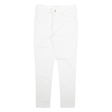 LEVI'S 721 Womens Jeans White Slim Skinny W31 L29