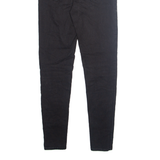 LEVI'S 720 Womens Jeans Black Slim Skinny W29 L30