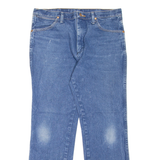 WRANGLER Mens Jeans Blue Regular Straight W34 L30