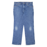 WRANGLER Mens Jeans Blue Regular Straight W34 L30