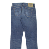 RALPH LAUREN Thompson Womens Jeans Blue Slim Straight Stone Wash W30 L32