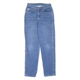 LEE Womens Jeans Blue Regular Mom W26 L28