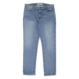 TOMMY HILFIGER Womens Jeans Blue Slim Straight Stone Wash W32 L30