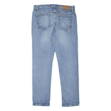 TOMMY HILFIGER Womens Jeans Blue Slim Straight Stone Wash W32 L30