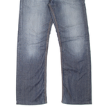GUESS Desmond Mens Jeans Blue Relaxed Straight Stone Wash W31 L30