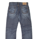GUESS Desmond Mens Jeans Blue Relaxed Straight Stone Wash W31 L30