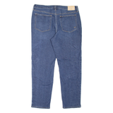 SEVEN7 Womens Jeans Blue Slim Straight Stone Wash W35 L29