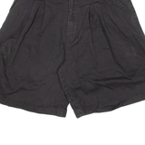 D.K.P Womens Casual Shorts Black Loose XS W26