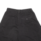 D.K.P Womens Casual Shorts Black Loose XS W26